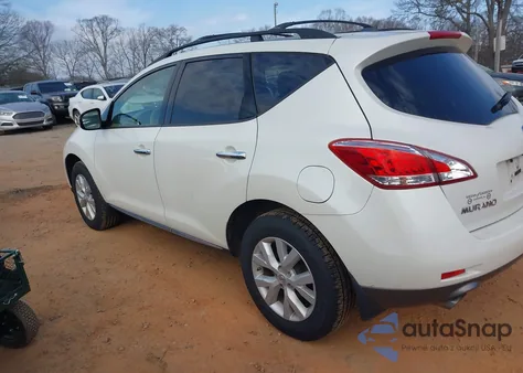2012 Nissan Murano Sl from USA, damaged, VIN JN8AZ1MU1CW102071